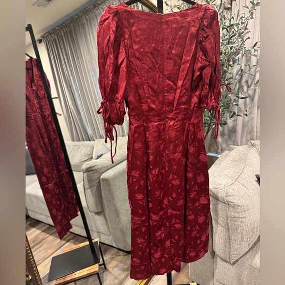 Lani the Label Red Midi Dress - Picture 3 of 5